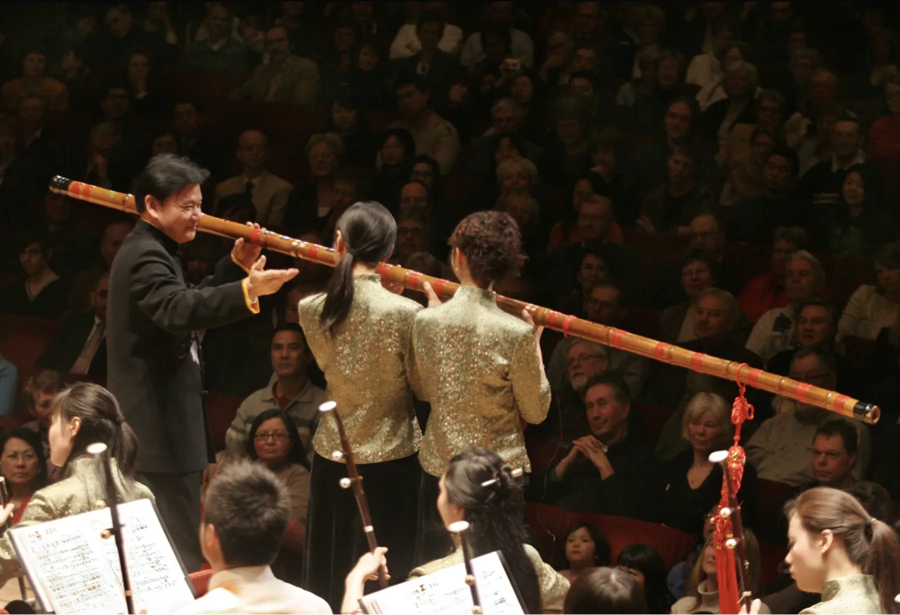 Dizi-Solo beim Neujahrskonzert in Hamburg 2007